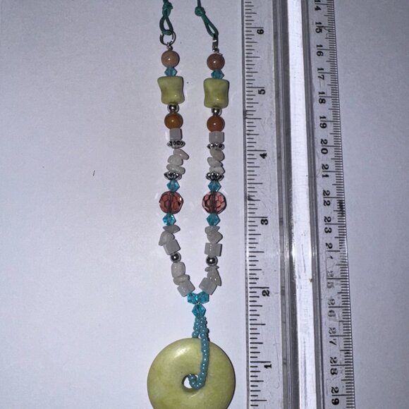 20 1/2" New Jade Necklace - Picture 2 of 16